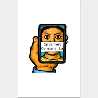 Internet Censorship Posters and Art